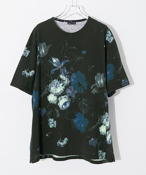 LAD MUSICIAN（ラッドミュージシャン）の「【2/28入荷予定】フラワープリントBIG TEE（その他・メンズ・RED/BLU/IND・42/44）」の8枚目の写真