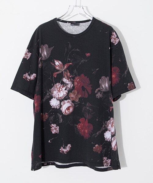 LAD MUSICIAN（ラッドミュージシャン）の「【2/28入荷予定】フラワープリントBIG TEE（その他・メンズ・RED/BLU/IND・42/44）」の3枚目の写真