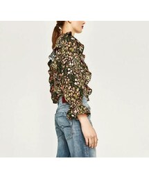 ZARA - 梨花さん愛用◎ZARA花柄ブラウス mamapocket4976_20250629-01