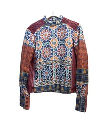 IN-PROCESS BY HALL OHARA | IN-PROCESS BY HALL OHARA PRINTED CHECK PLEATED TOPS プリントチェック プリーツトップス(シャツ/ブラウス)