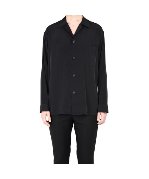 LAD MUSICIAN（ラッドミュージシャン）の「PAJAMA SHIRT（シャツ/ブラウス・レディース・ホワイト/ブラック・WHITE 42/BLACK 42）」の2枚目の写真