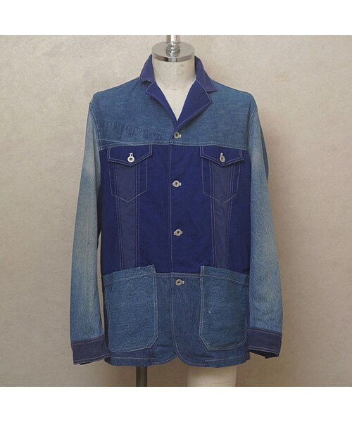 masterkey（マスターキー）の「RE:MIX（デニムジャケット）」 - WEAR