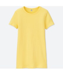UNIQLO | スーピマコットンリブクルーネックT（半袖）(Tシャツ/カットソー)