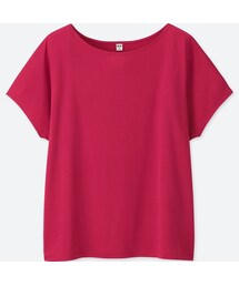 UNIQLO | ドレープクルーネックT（半袖）(Tシャツ/カットソー)