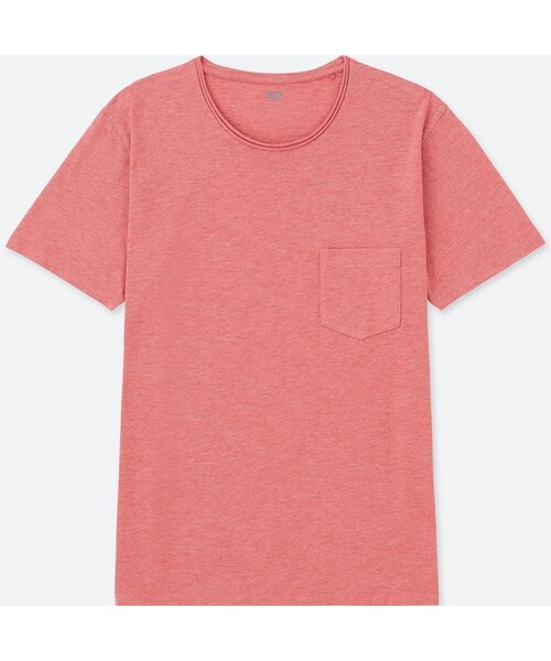UNIQLO（ユニクロ）の「ウォッシュスラブクルーネックT（半袖）（Tシャツ/カットソー・メンズ・GREEN 54/GRAY 03/RED 16/DARK GRAY 08/WHITE 00/BLUE 62/CREAM 40/BLUE 68・M/XS/L/3XL/S/XXL/XL/4XL）」の8枚目の写真
