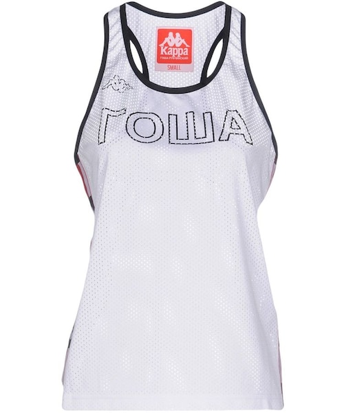 KAPPA グレー タンクトップ Kappa（カッパ）の「KAPPA Tank tops（タンクトップ）」 - WEAR