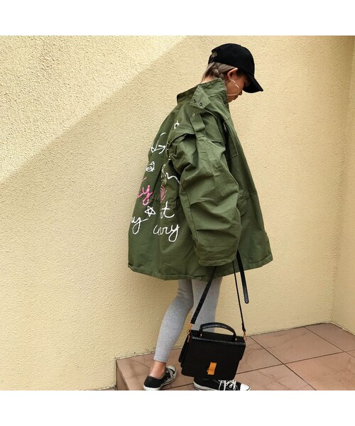 極美品♡ 即完品♡ MARKAWARE R.A.F PARKA ミリタリー ABSTRACT MOD. MA-1 - ARKnets × PARKING exclusive - | marka