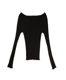 AULA | AULA WIDE RIB KNIT(ニット/セーター)