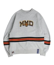 ROMANTIC CROWN | Band Line Crew Neck_Grey(その他)