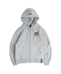 ROMANTIC CROWN | Ceremony Tape Hood Zip Up_Grey(その他)