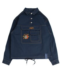 ROMANTIC CROWN | MMD Cotton Anorak_Navy(ジャケット/アウター)