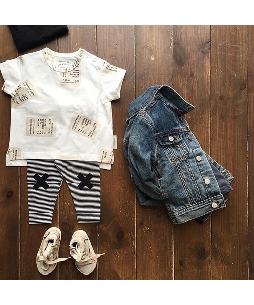 cache cache（カシュ カシュ）の「tinycottons　tickets ss tee（Tシャツ/カットソー・キッズ・その他）」の3枚目の写真