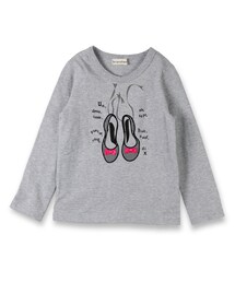 BRANSHES | バレーシューズプリント長袖Tシャツ(Tシャツ/カットソー)