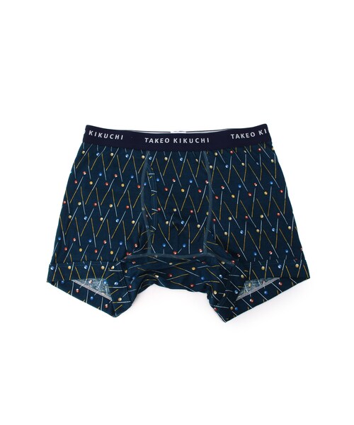 TAKEO KIKUCHI（タケオキクチ）の「ビリヤード柄ボクサーパンツ