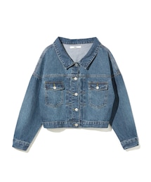 GRL | ショート丈デニムGジャン(デニムジャケット)