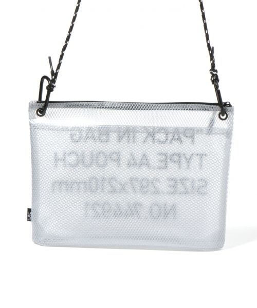 LAKOLE（ラコレ）の「[PACK IN BAG]サコッシュポーチA4（バッグ・クリア()/ホワイト()）」の5枚目の写真