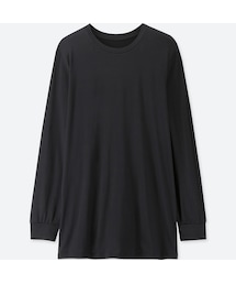 UNIQLO | ヒートテッククルーネックT（9分袖）(その他トップス)