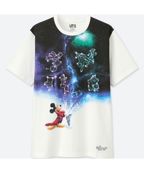 ユニクロ ユニクロ の ディズニー ファンタジア コレクション D23 グラフィックt Tシャツ カットソー Wear