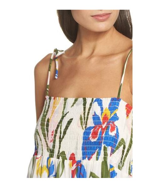 TORY BURCH（トリーバーチ）の「Tory Burch Painter Iris Convertible Cover-Up Dress（水着・レディース・Purple・X-small/X-large/Small/Medium/Large）」の4枚目の写真