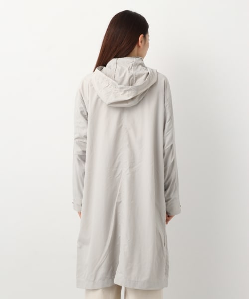 新品　エストネーション　ナイロン　フードロングコート LEPSIM（レプシィム）の「ナイロンフードロングコート（）」 - WEAR