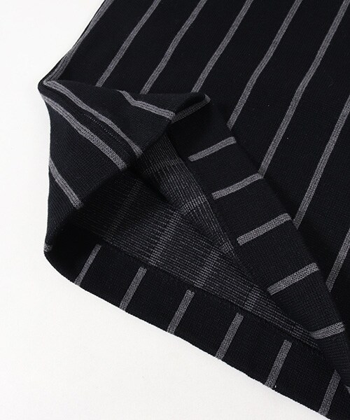 CAMBIO（カンビオ）の「ストライプニットベスト（その他・メンズ・Black/Navy/Beige・Sサイズ/Mサイズ/Lサイズ）」の15枚目の写真