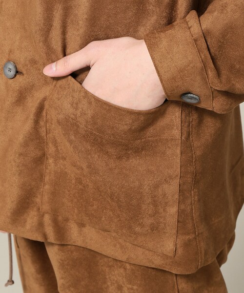 Edifice スエードブラウンジャケット EDIFICE（エディフィス）の「ブラウン（）」 - WEAR