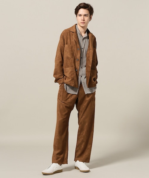 エディフィス　セットアップ　ブラウン EDIFICE（エディフィス）の「ブラウン（）」 - WEAR
