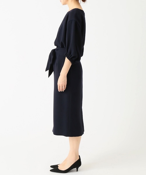 VERMEIL par iena（ヴェルメイユパーイエナ）の「ベージュ（ワンピース/ドレス・ベージュ/フリー/在庫あり）」の6枚目の写真