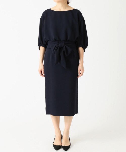 VERMEIL par iena（ヴェルメイユパーイエナ）の「ベージュ（ワンピース/ドレス・ベージュ/フリー/在庫あり）」の5枚目の写真