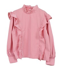 STYLEBLOCK | 先染めギンガムチェックフリルブラウス(シャツ/ブラウス)