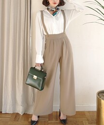 DHOLIC | 2WAYワイドサスペンダーパンツ(その他パンツ)