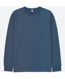 UNIQLO | ワッフルクルーネックT（長袖）(Tシャツ/カットソー)