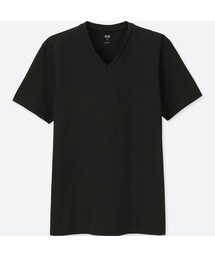 UNIQLO | スーピマコットンＶネックＴ（半袖）＋EC(Tシャツ/カットソー)