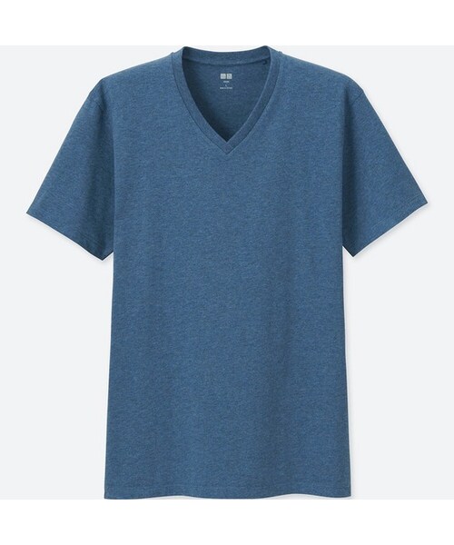 UNIQLO（ユニクロ）の「スーピマコットンVネックT（半袖）＋EC