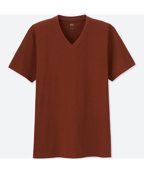 UNIQLO（ユニクロ）の「スーピマコットンVネックT（半袖）＋EC
