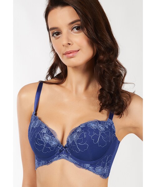 Triumph,Beauty-Full Butterfly Wired Push Up Support Bra - WEAR