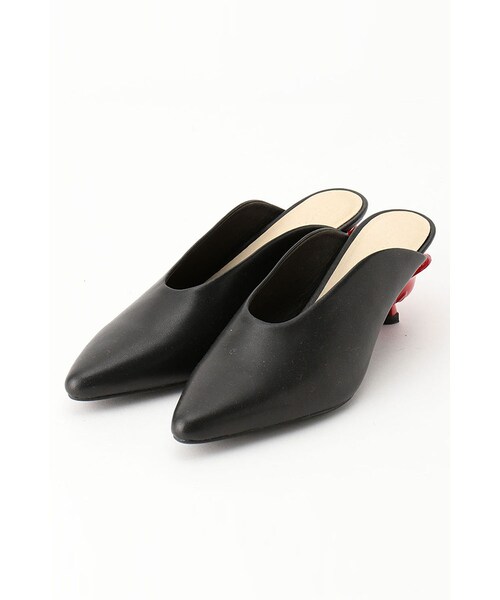 g.v.g.v ローズミュール G.V.G.V.（ジーヴィージーヴィー）の「ROSE EMBELLISHED MULES