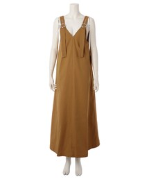 G.V.G.V.（ジーヴィージーヴィー）の「TWILL LACE UP PINAFORE