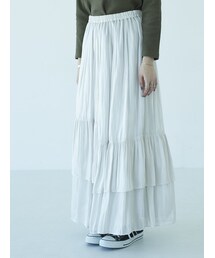 GARAGE OF GOOD CLOTHING | ティアードマキシスカート(スカート)