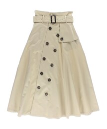 GARAGE OF GOOD CLOTHING | BLU トレンチ風スカート(スカート)
