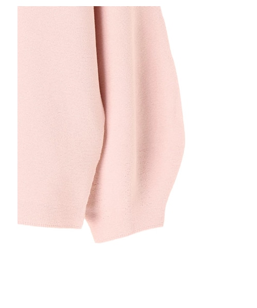 GARAGE OF GOOD CLOTHING(ガレージオブグッドクロージング)の「OLG 12GガーターホールガーメントVネック(トップス・ホワイト/ブラック/ライトピンク・F)」の6枚目の写真