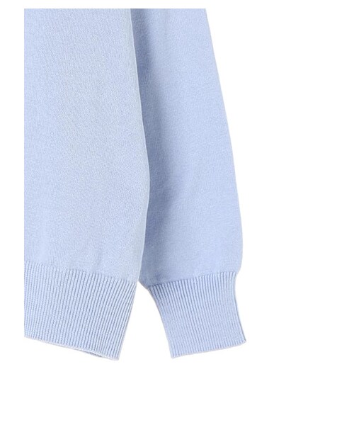 GARAGE OF GOOD CLOTHING（ガレージオブグッドクロージング）の「LIL Vネックゆるニット（トップス・ピンク/ライトブルー・F）」の9枚目の写真