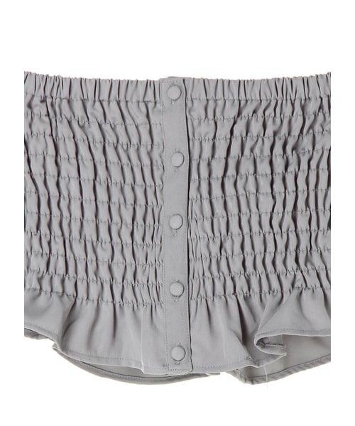 Green　Parks（グリーンパークス）の「・RAYCASSIN SET2点ビスチェ×スカート（ワンピース/ドレス・ベージュ/モカ/カーキ/ブルー・F）」の5枚目の写真