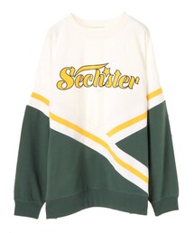 E hyphen world gallery | チアフルロゴプルオーバー(トップス)