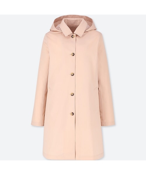 【完売品】ユニクロ Cブロックテックステンカラーコート32ベージュ ユニクロ公式 | ブロックテックステンカラーコート