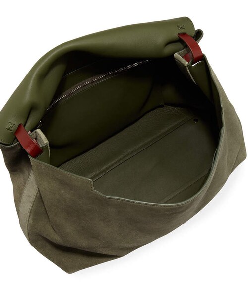THE ROW（ザロウ）の「THE ROW Suede Top-Handle Bag 14（ショルダー 