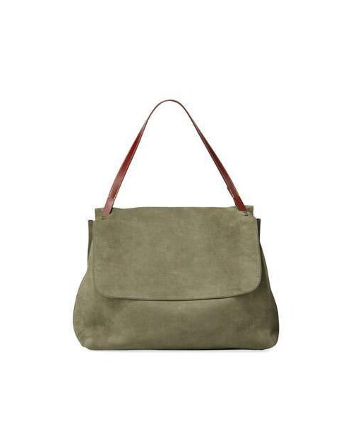 THE ROW（ザロウ）の「THE ROW Suede Top-Handle Bag 14（ショルダー  