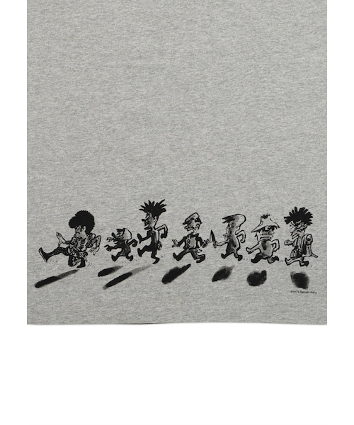Design Tshirts Store graniph(デザイン ティーシャツ ストア グラニフ)の「どろぼうがっこう (かこさとし)(トップス・ヘザー グレー・SS/S/M/L)」の5枚目の写真