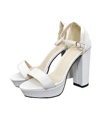 STYLEBLOCK | アンクルストラップチャンキーヒールサンダル(サンダル)