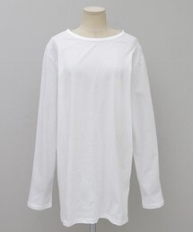 DHOLIC | 2TYPEオーバーサイズサイドスリットTシャツ(Tシャツ/カットソー)